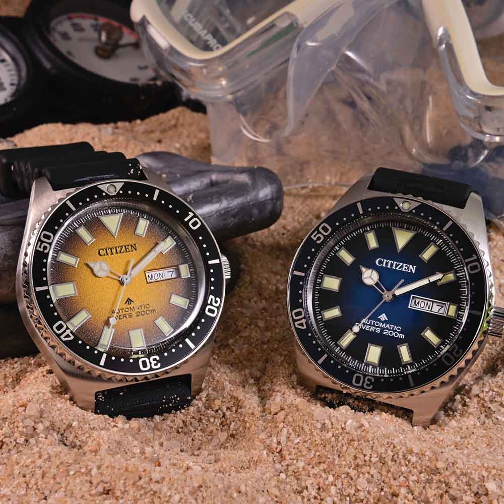 Citizen Men PROMASTER MARINE AUTOMATIC Blue Analog Watch SKU-ID