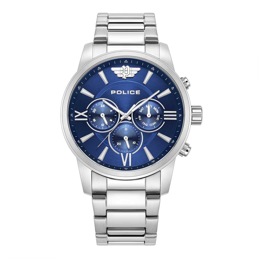 Police Mensor Round Dial Men Watch PEWJK0004404 Helios Watch Store