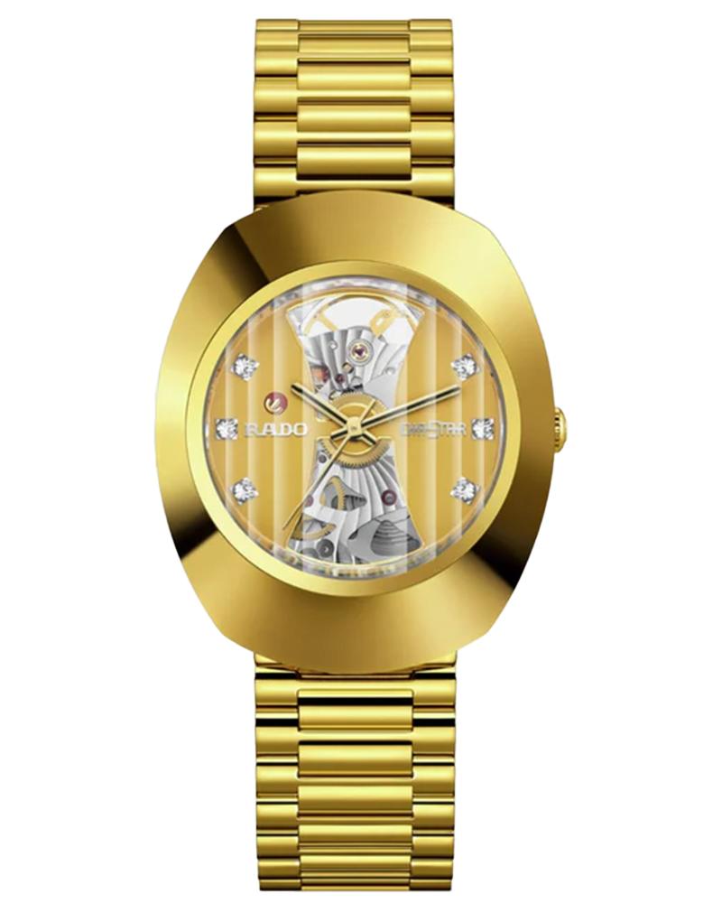 Rado Unisex DiaStar Original Yellow Analog Watch SKU-ID R12064263