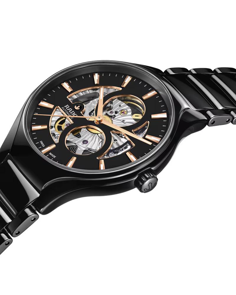 Rado Unisex True Round Black Analog Watch SKU-ID R27107172