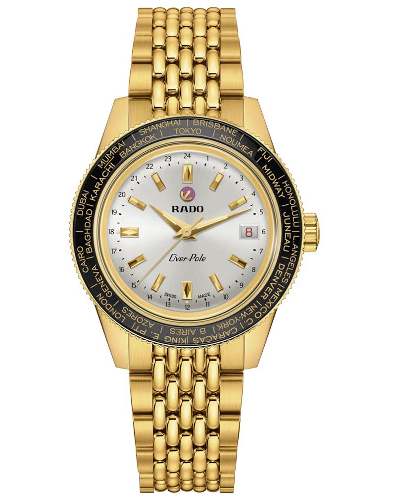 Rado Unisex Captain Cook Silver & White Analog Watch SKU-ID