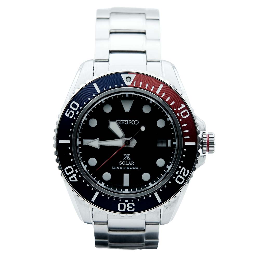 Seiko Men Prospex Round Black Watches