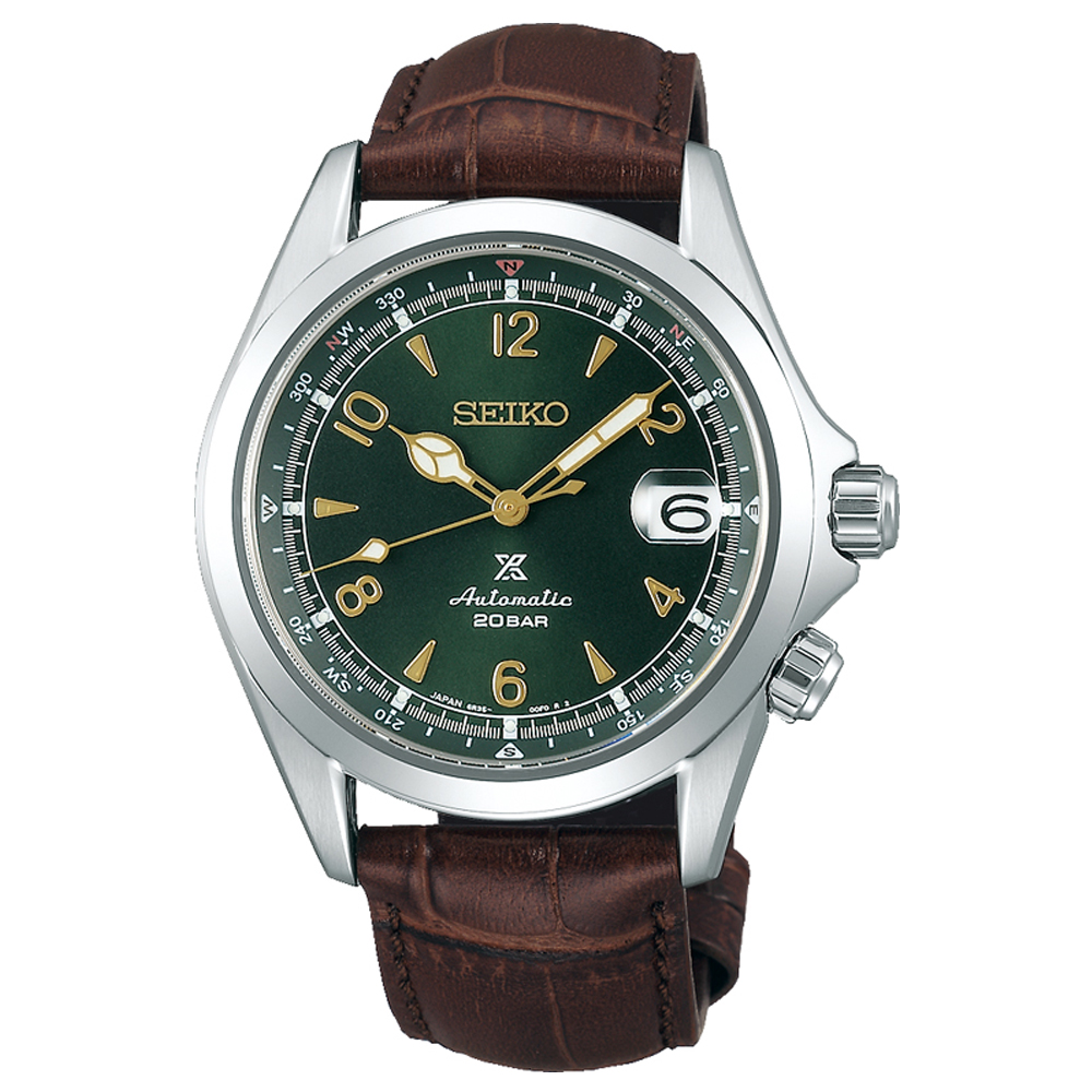 Seiko Men Prospex land Round Green Watches