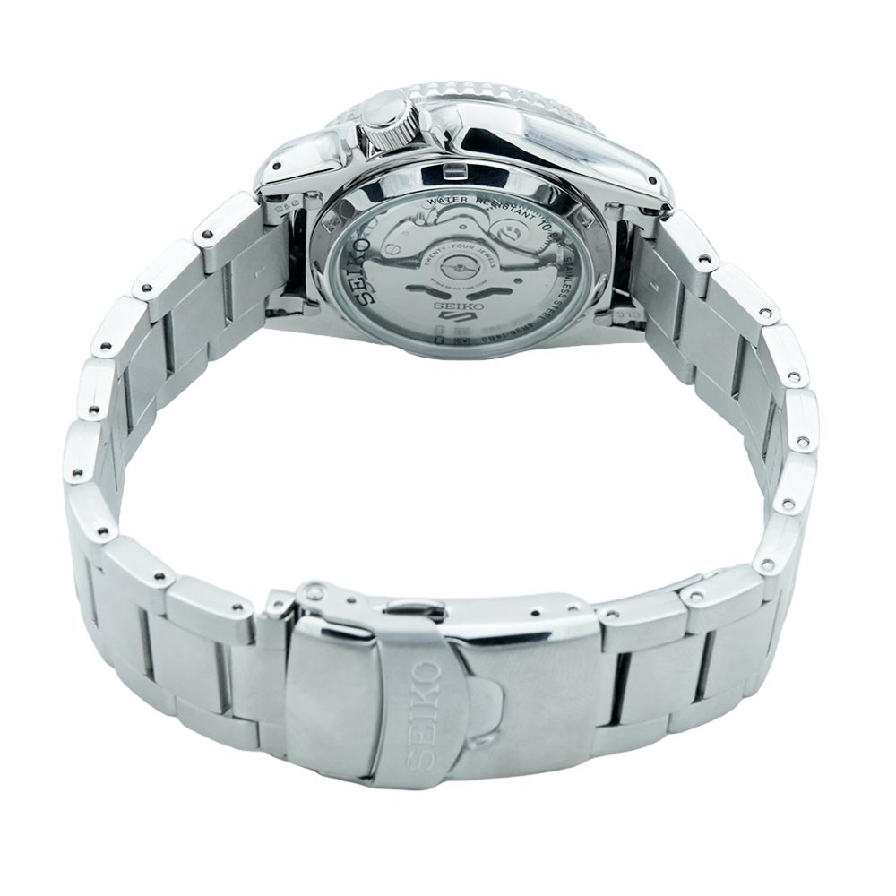 Seiko Men sports Round Black Watches