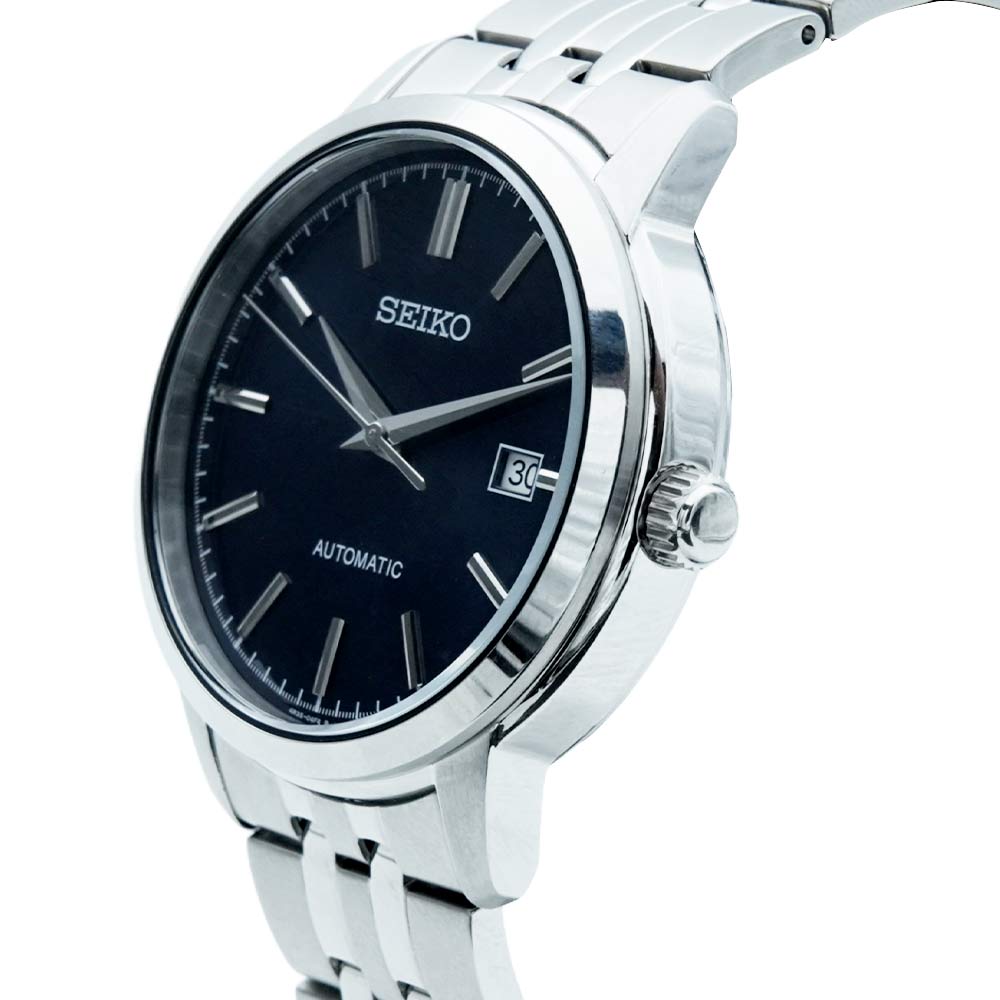 Seiko Men Dress Round Blue Watches