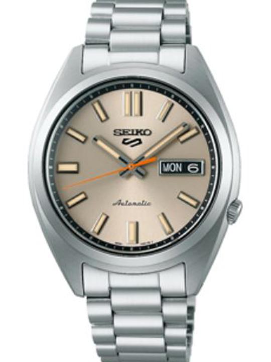 Seiko Men NEW SPORTS Beige Analog Watch SKU-ID SRPK91K1 Helios