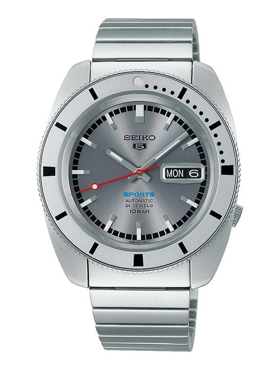 Seiko Men Round Grey Watches