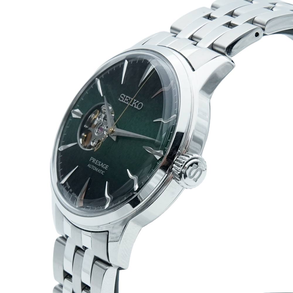 Seiko Men PRESAGE Green Analog Watch SKU-ID SSA441J1 Helios The