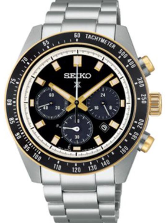 Seiko Men PROSPEX Black Analog Watch SKU-ID SSC941P1 Helios The - Main Image