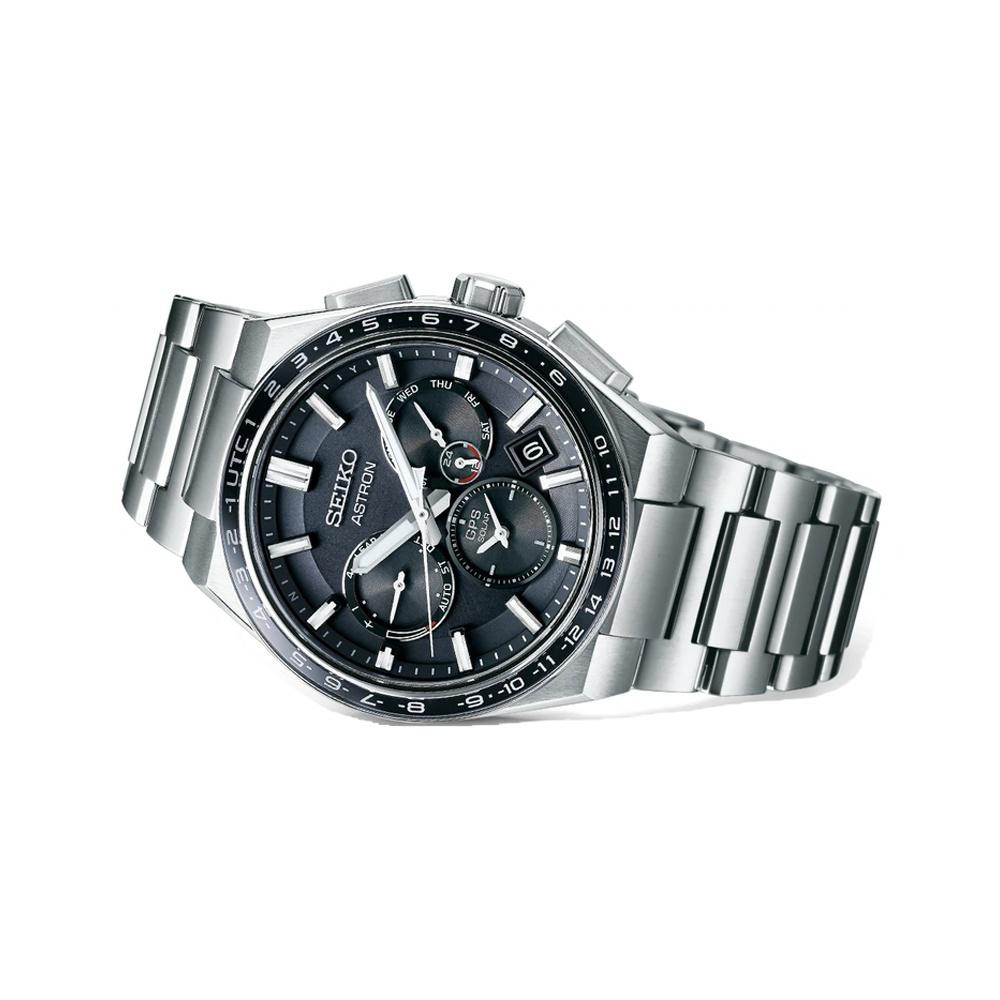 Seiko Men ASTRON Black Analog Watch SKU-ID SSH111J1 | Helios The