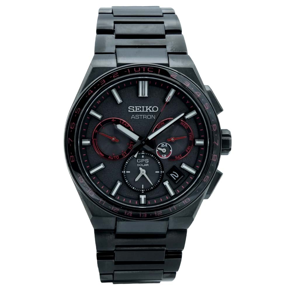 Seiko Men ASTRON Black Analog Watch SKU-ID SSH137J1 Helios The