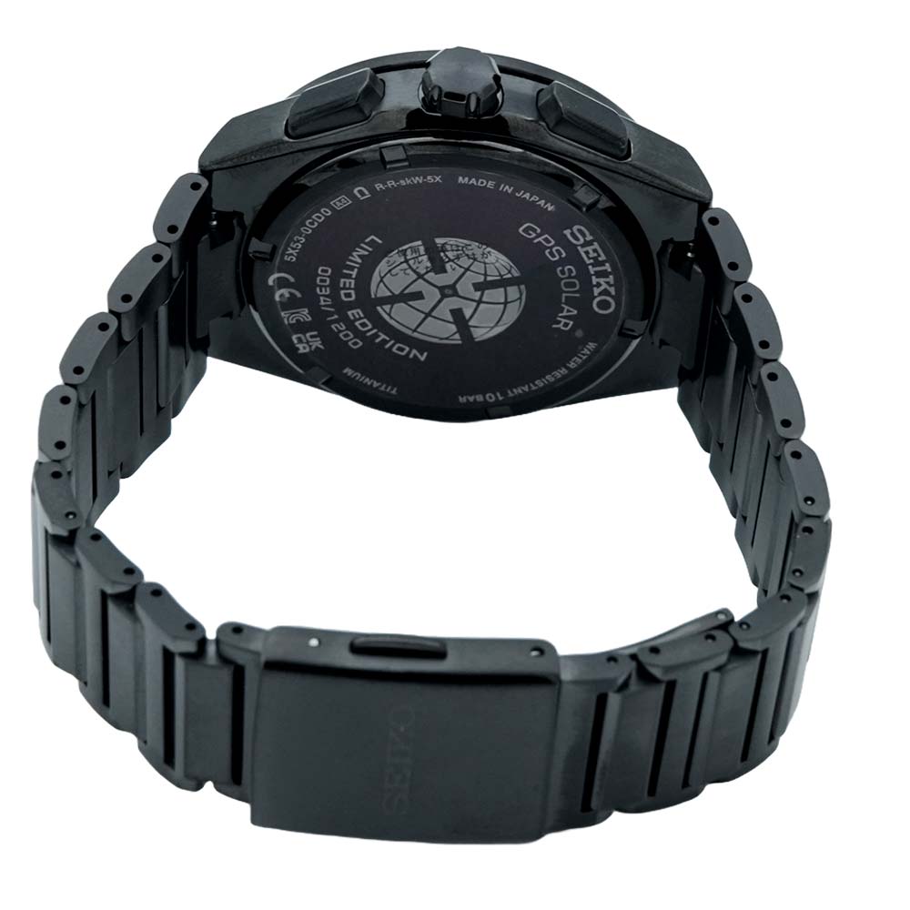 Seiko Men ASTRON Black Analog Watch SKU-ID SSH137J1 Helios The