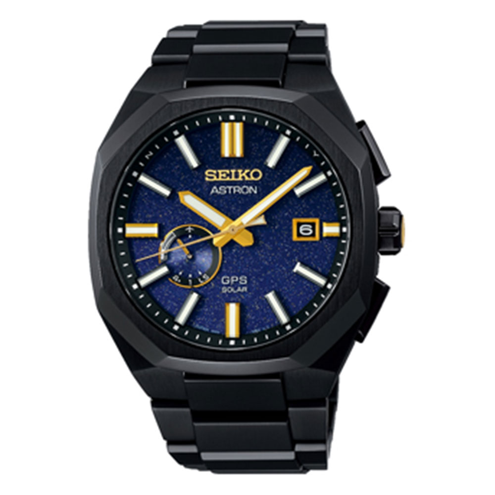 Seiko Men Astron Round Blue Watches