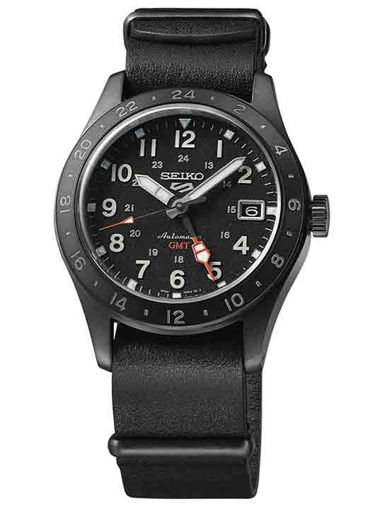 Seiko Men NEW SPORTS Black Analog Watch SKU-ID SSK025K1 Helios