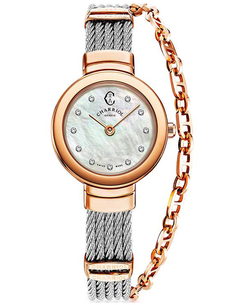 Charriol Women ST TROPEZ Mother of Pearl Analog Watch SKU-ID