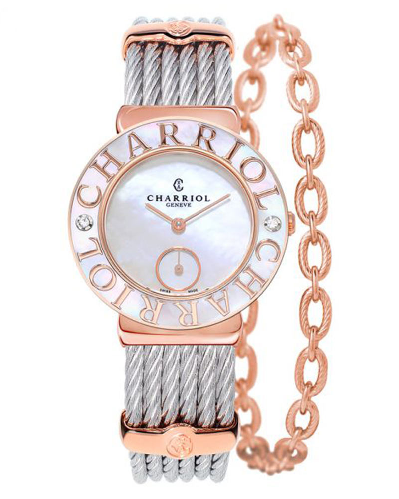 Charriol Women ST TROPEZ Mother of Pearl Analog Watch SKU-ID