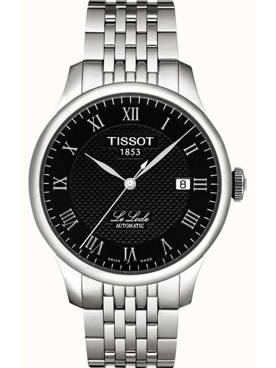 Tissot Men LE LOCLE Black Analog Watch SKU-ID T0064071105300