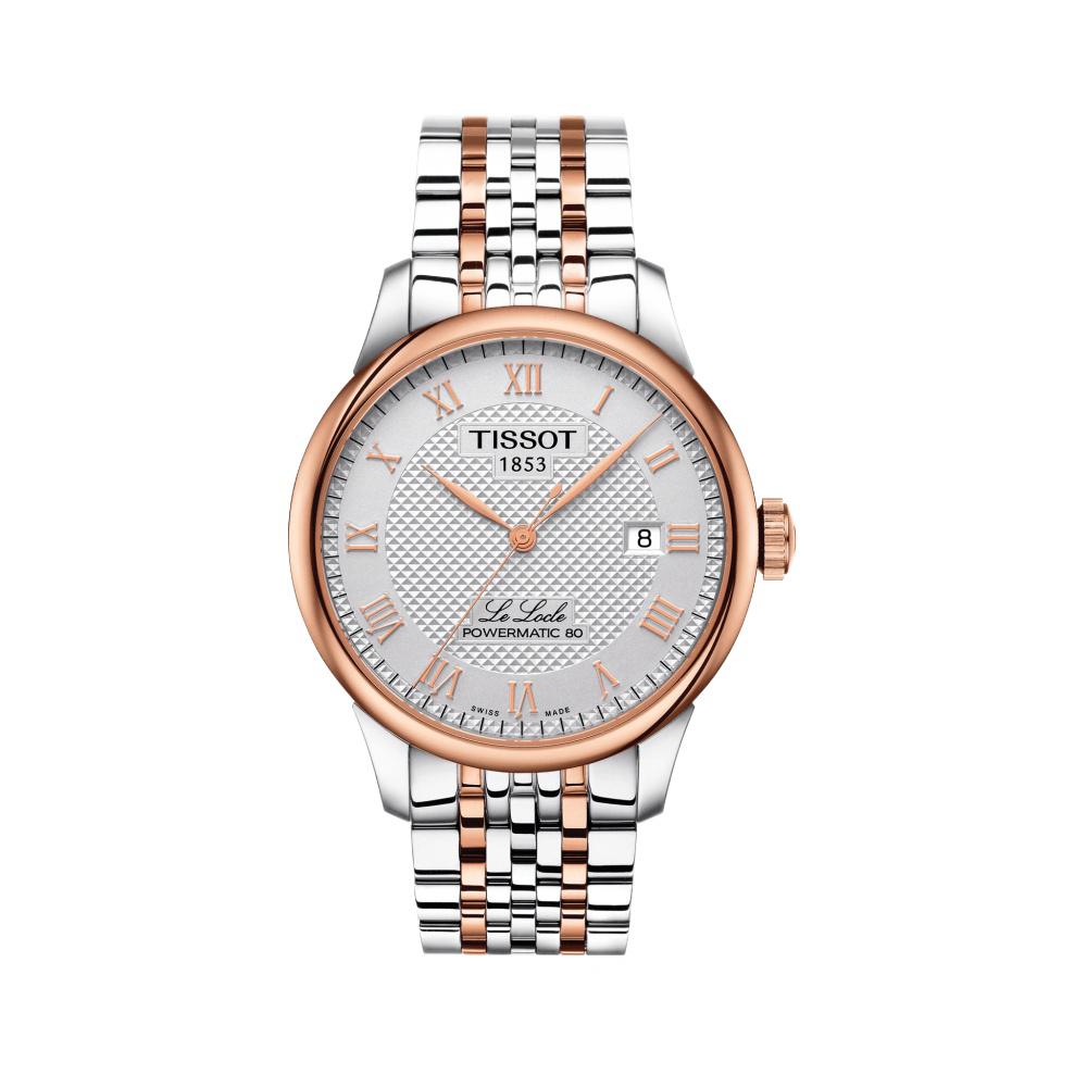 Tissot Men LE LOCLE Silver Analog Watch SKU-ID T0064072203300