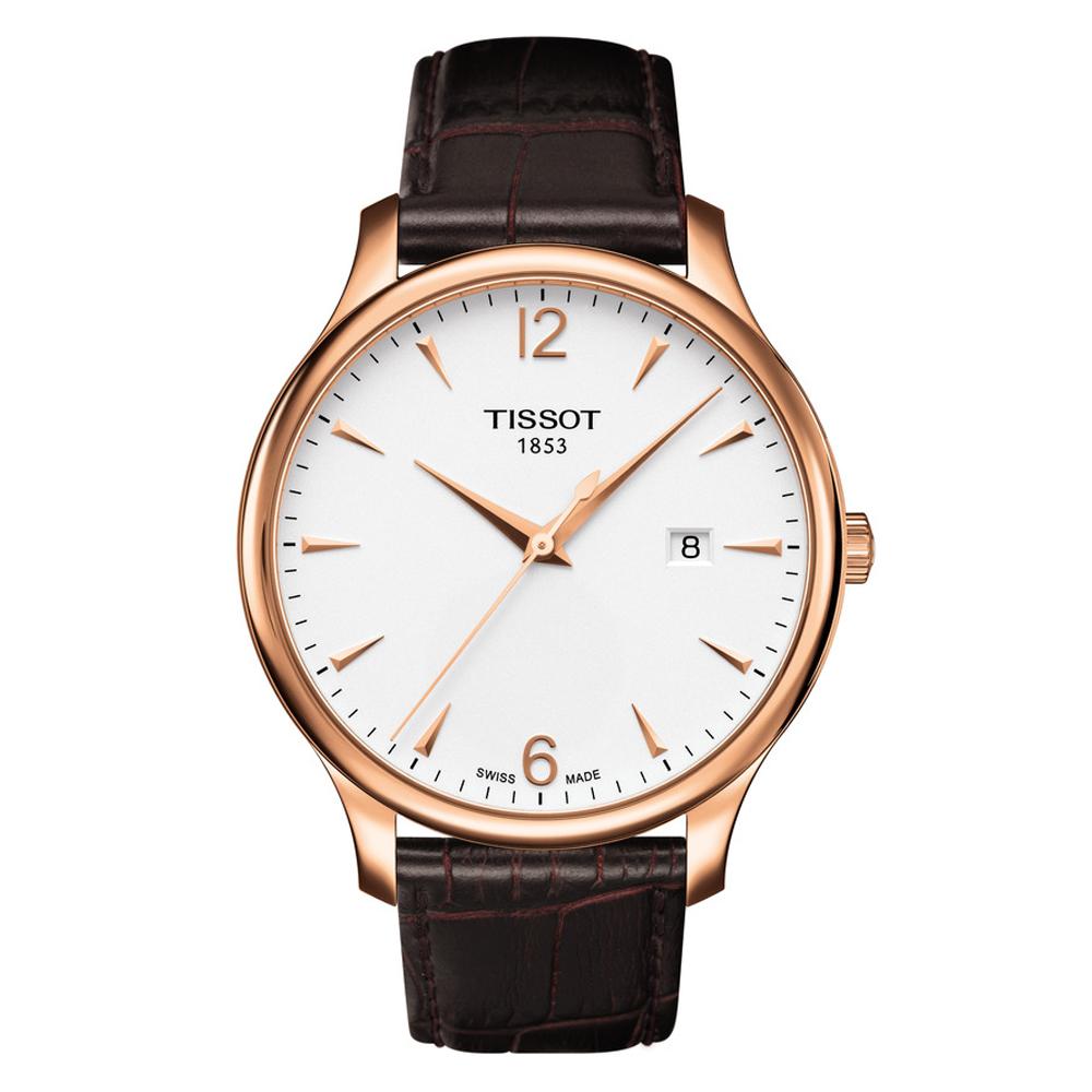 Tissot Men T-Classic Round Silver Watches