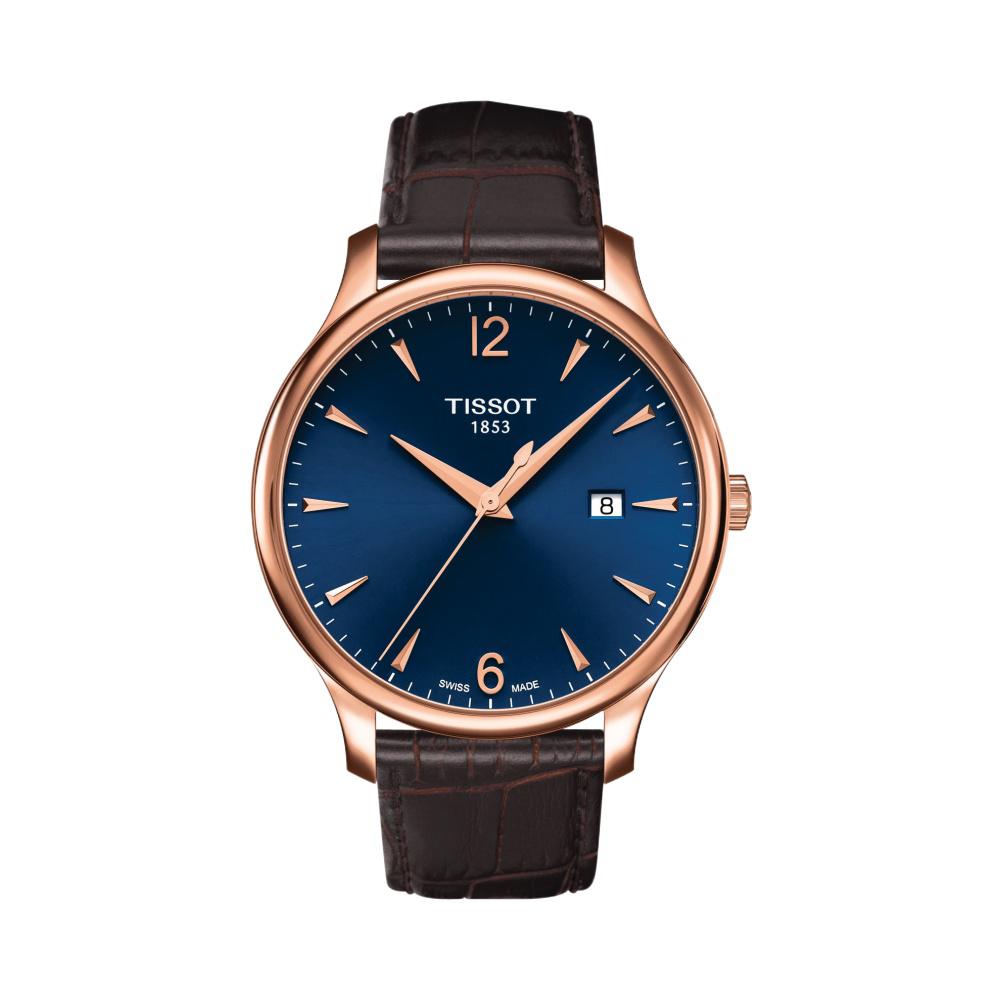 Tissot Men TRADITION Round Blue Watches