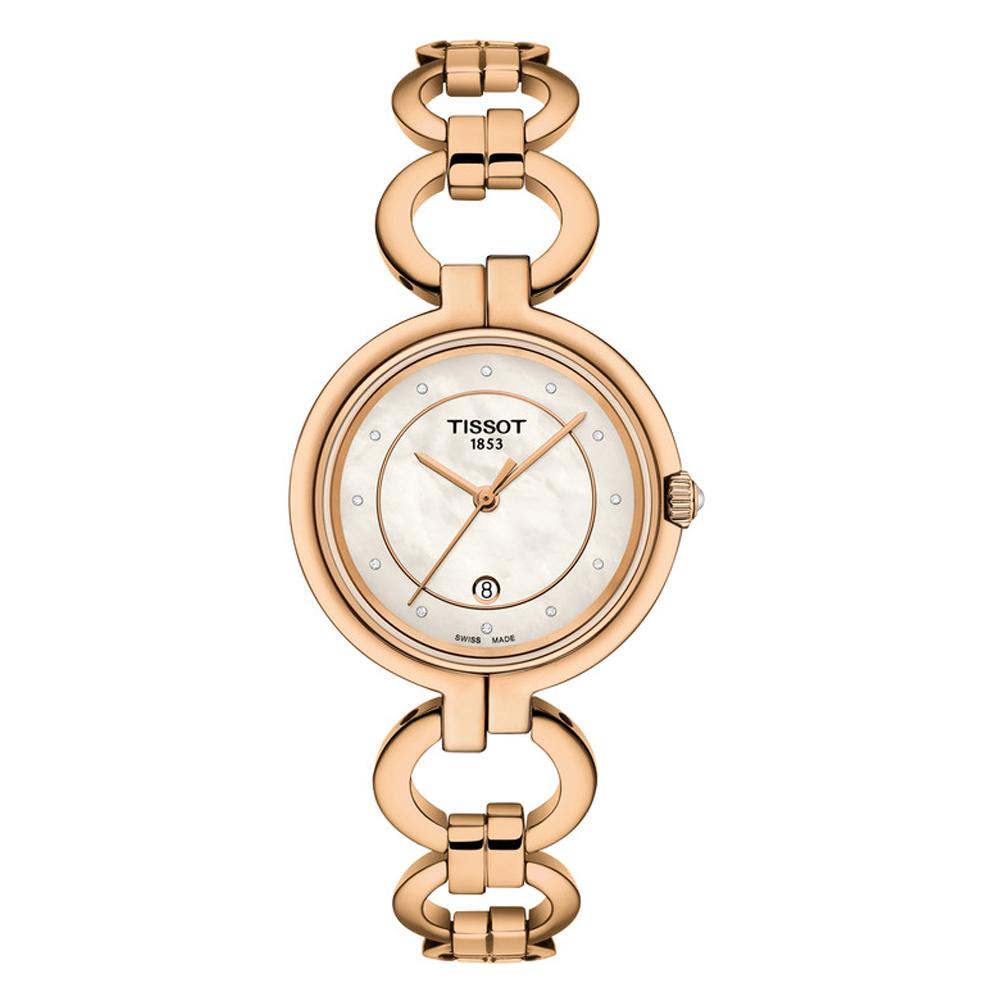 Buy Online Tissot Women Round White Watches t0942103311601 at Best Price Helios Store