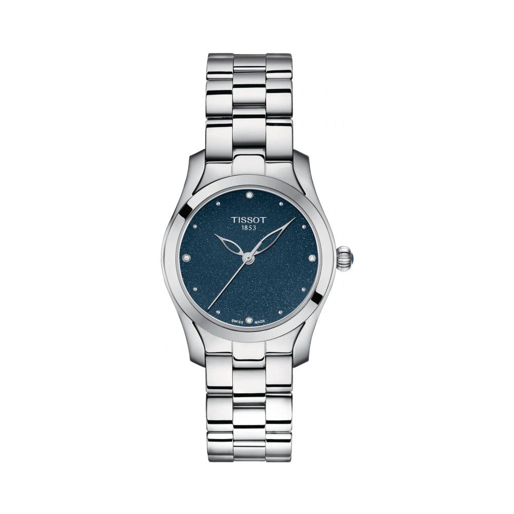 Buy Online Tissot Women Round Blue Watches t1122101104600 at