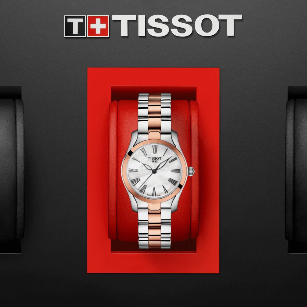 Tissot Women T-WAVE Mother of Pearl Analog Watch SKU-ID