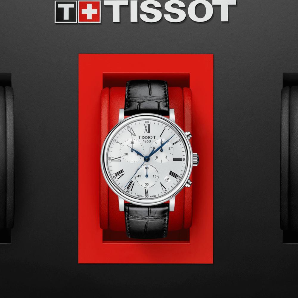 Tissot Men CARSON Silver Analog Watch SKU-ID T1224171603300