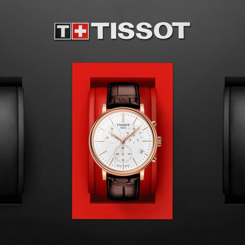 Tissot Men CARSON White Analog Watch SKU-ID T1224173601100