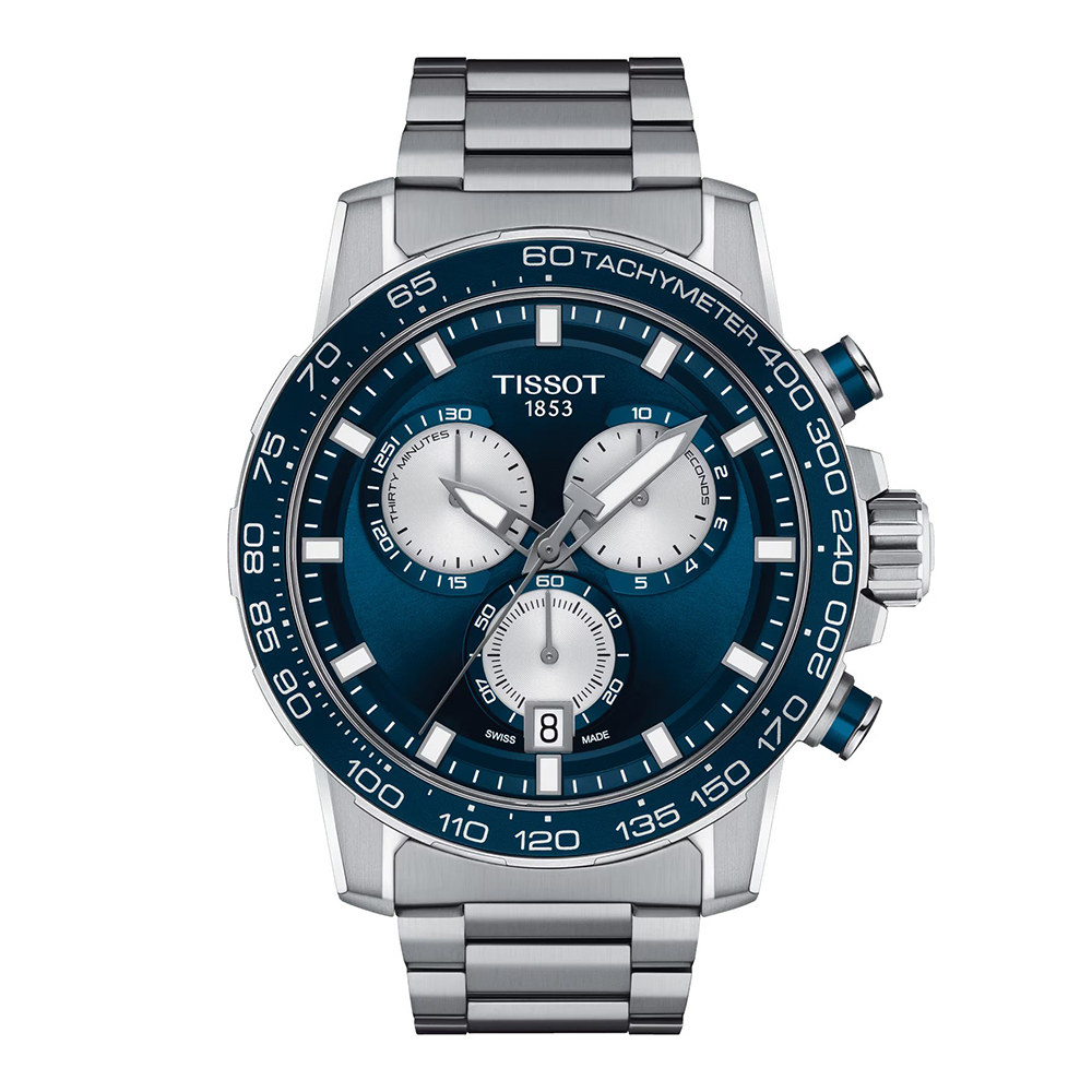 Tissot Men SUPERSPORT CHRONO Blue Analog Watch SKU-ID