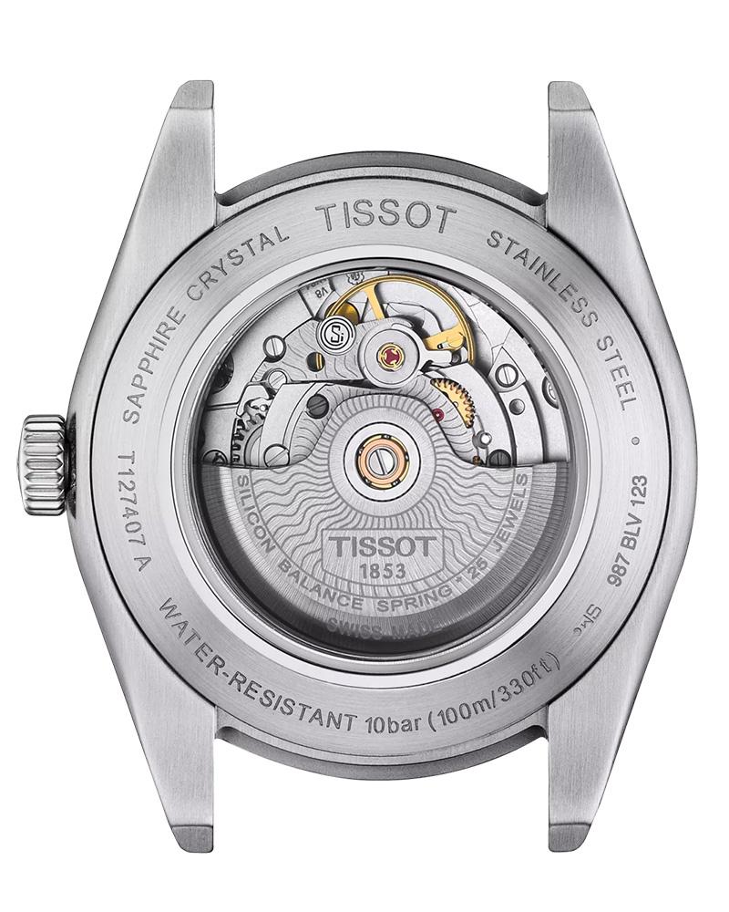 Tissot Men GENTLEMAN Blue Analog Watch SKU-ID T1274071135100