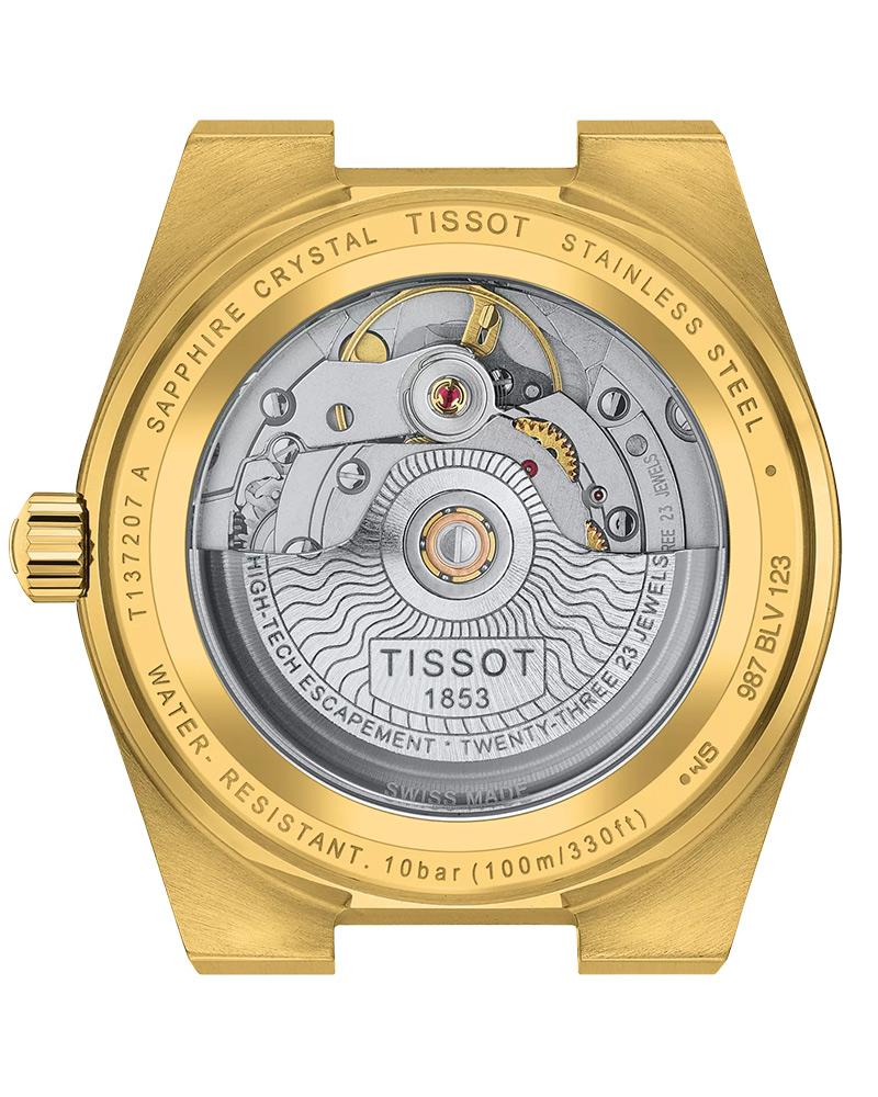 Tissot Unisex PRX Golden Analog Watch SKU-ID T1372073302100