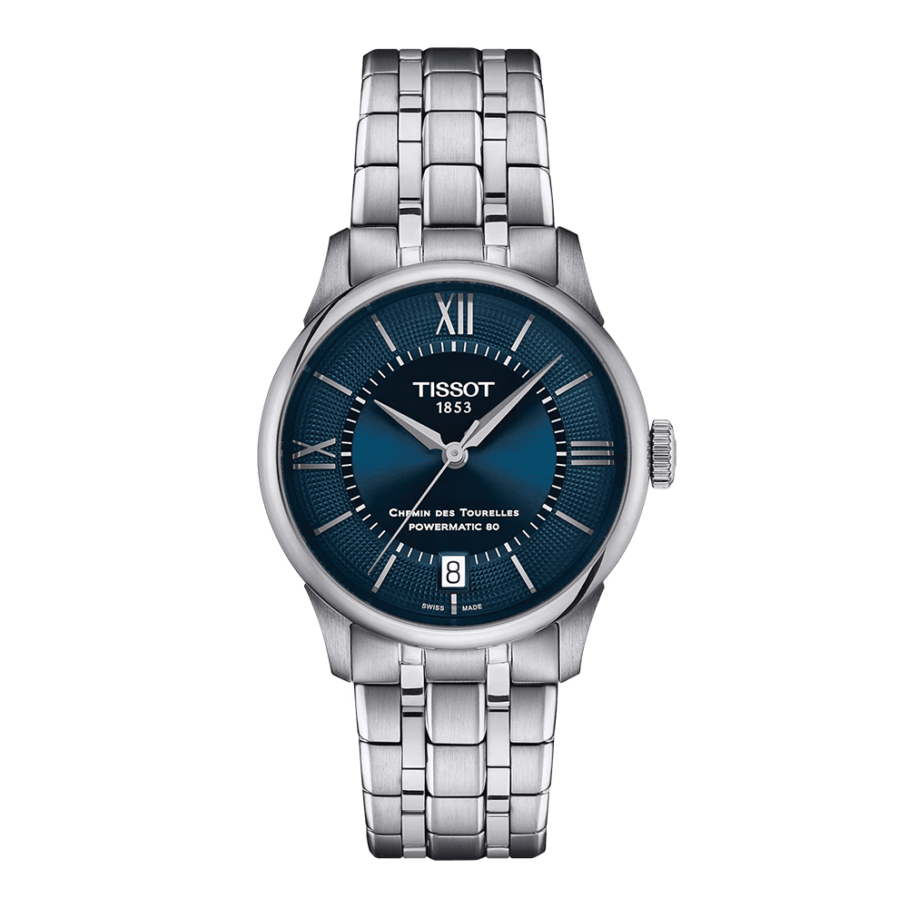 Tissot Women T-classic Round Blue Watches