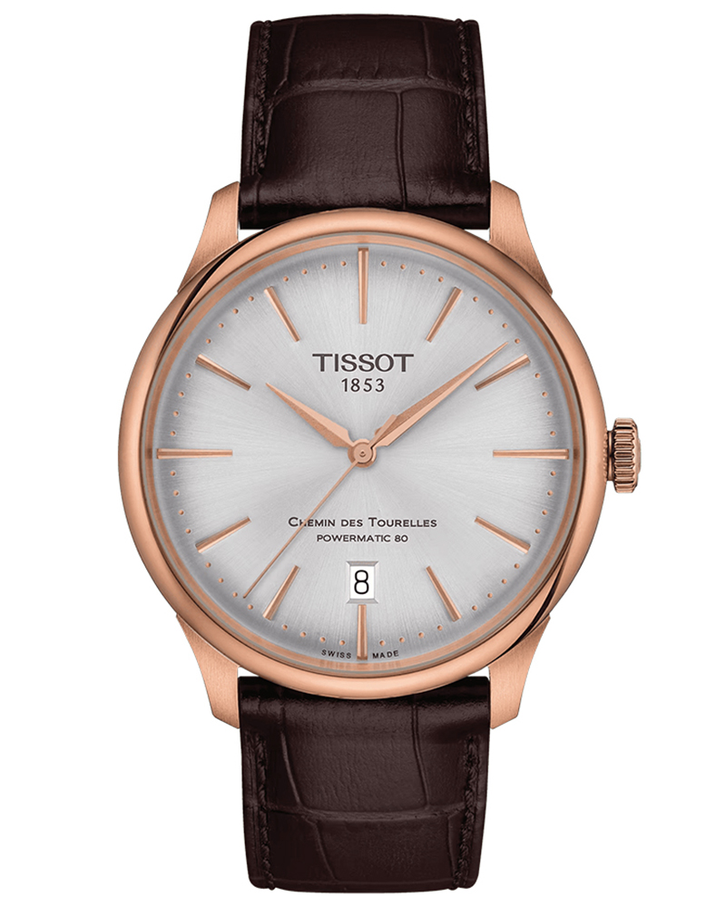 Tissot Unisex CHEMIN DES TOURELLES Silver Analog Watch SKU-ID