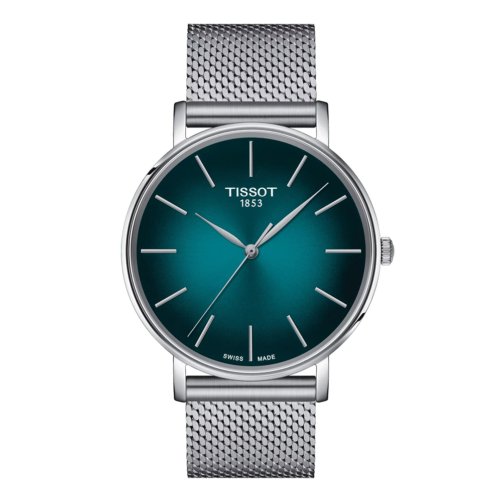 Tissot Unisex T-classic Round Blue Watches