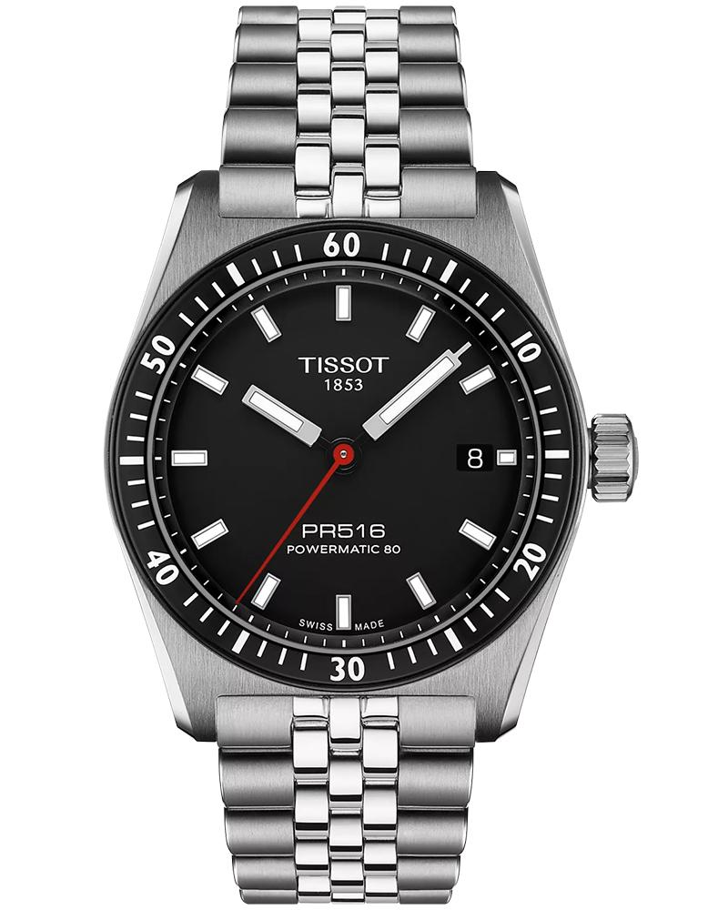 Tissot Unisex TISSOT PR 516 Black Analog Watch SKU-ID