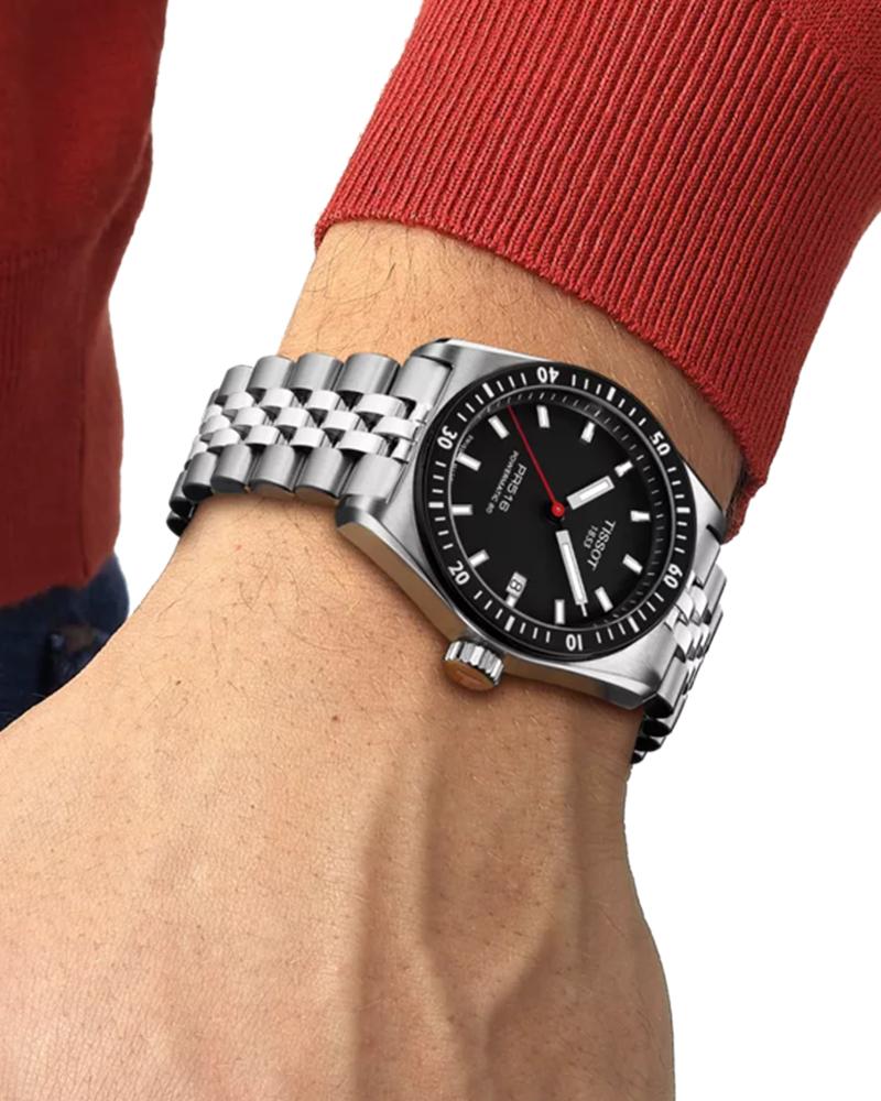 Tissot Unisex TISSOT PR 516 Black Analog Watch SKU-ID