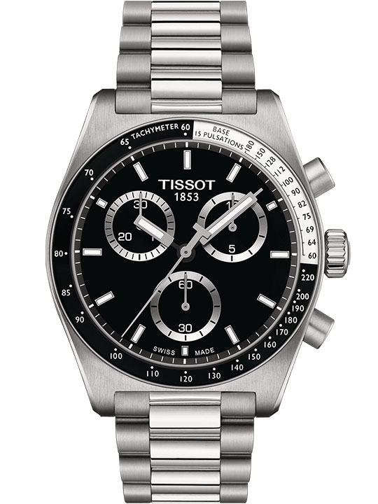 Tissot Men PR516 Black Analog Watch SKU-ID T1494171105100 | Helios