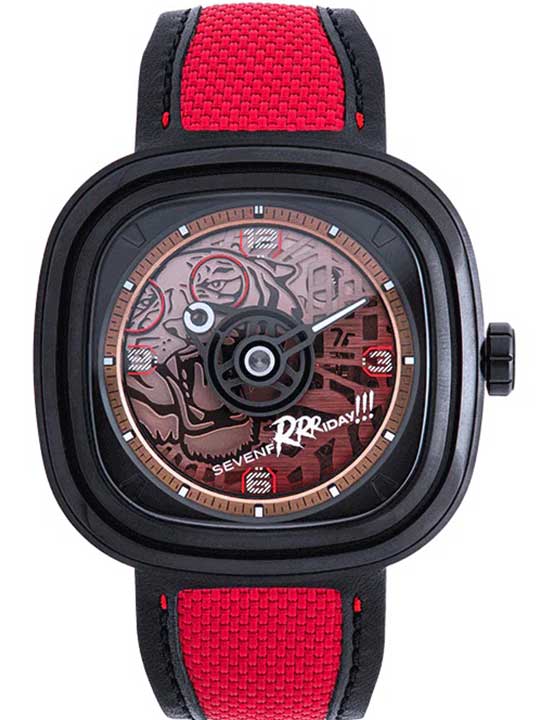 Buy SEVENFRIDAY T Series Square Dial Unisex Watch T3/05 Helios