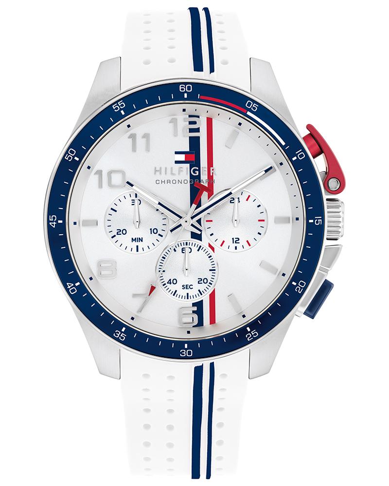 Tommy Hilfiger Men BANK White Chronograph Watch SKU-ID TH1792167