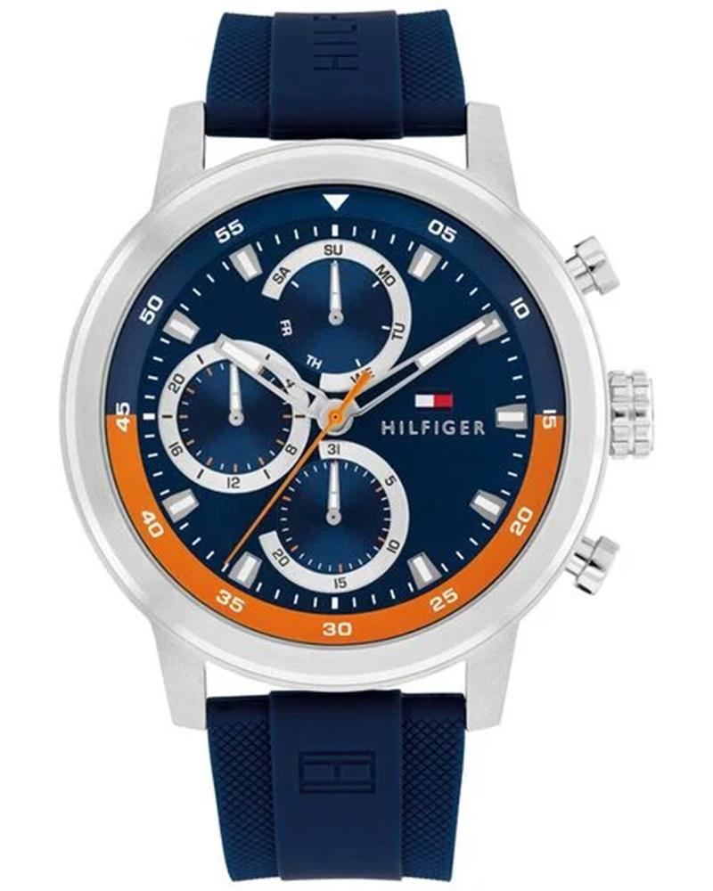 Tommy hilfiger Men Rocky Round Blue Watches