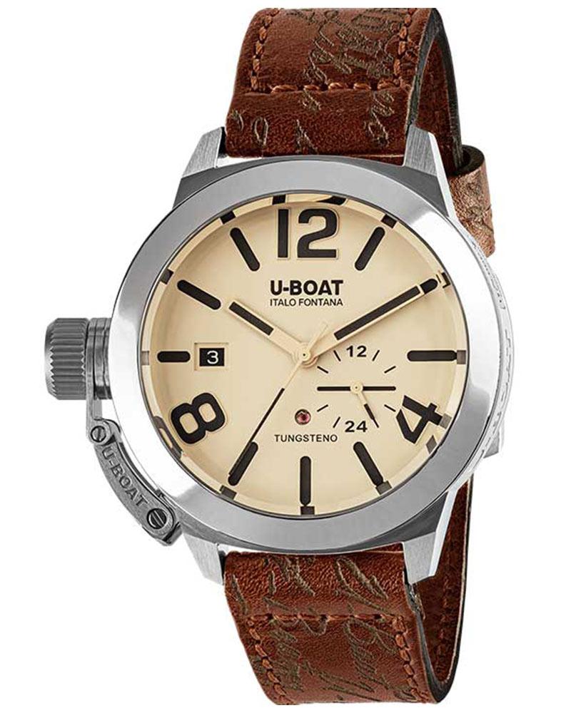 U boat Unisex Classico Round Brown Watches