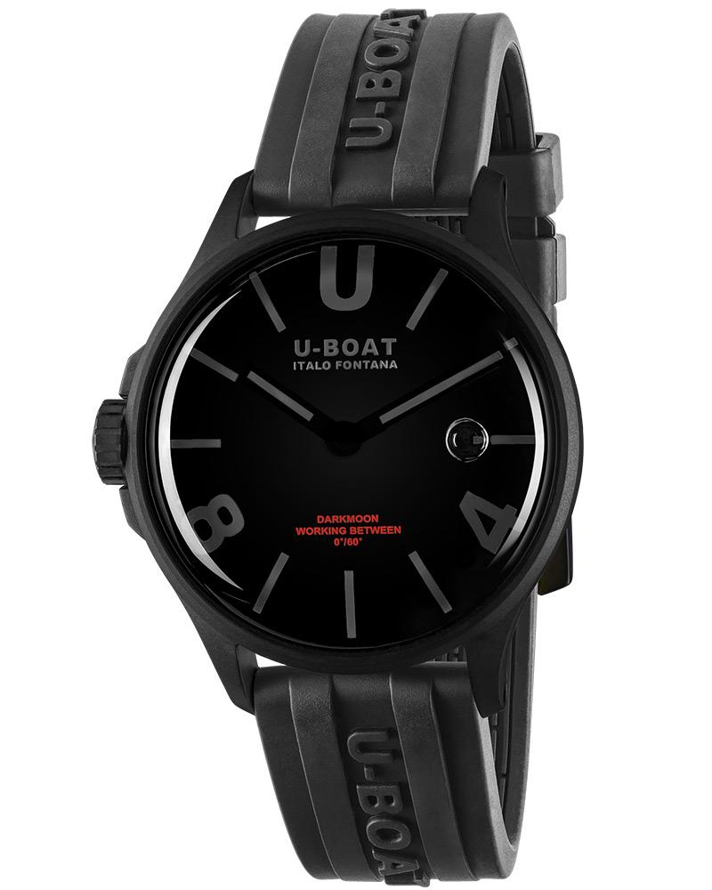 U Boat Unisex Darkmoon Black Analog Watch SKU-ID UB9549 | Helios