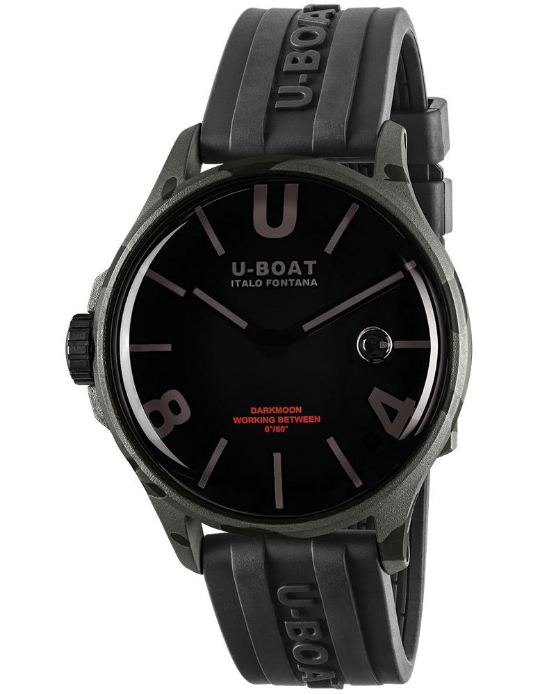U Boat Unisex Darkmoon Black Analog Watch SKU-ID UB9549 | Helios