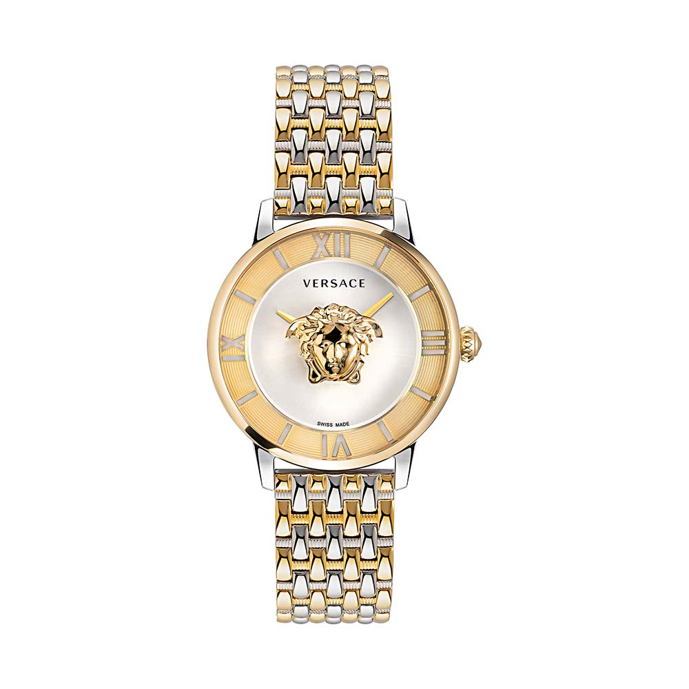 Versace Women La medusa Round Silver Watches