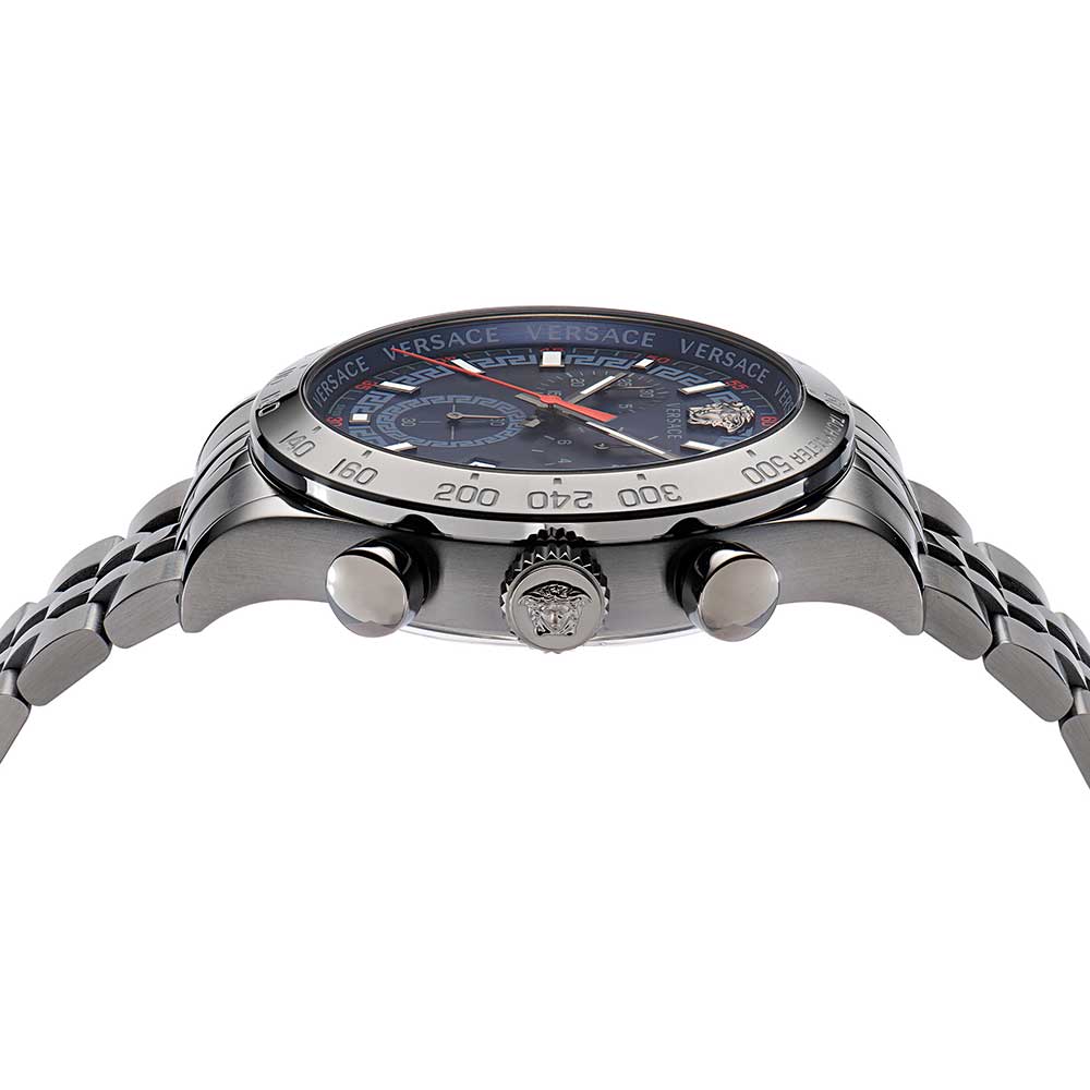 7HM3【動作品】VERSACE 腕時計 VERE 211025590172 Versace V-Legend 44mm | Blue | FARFETCH