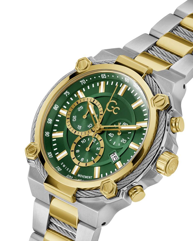 GC CABLEFORCE METAL WATCH Item Y24002G2 -Brand New-Only $375