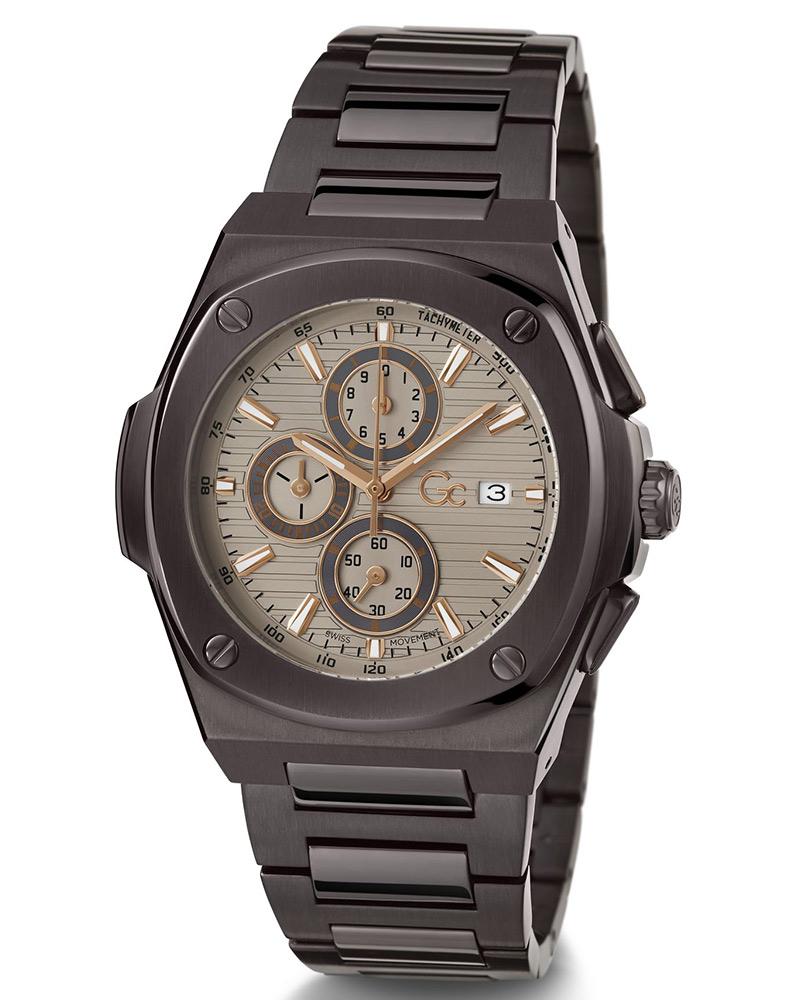 GC Men GC COUSSIN SHAPE Grey Analog Watch SKU-ID Y99013G1MF