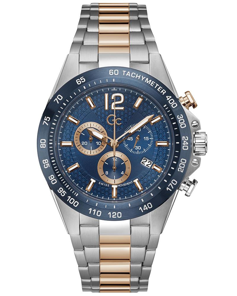 Guess Collection Gc Audacious Round Shape Men Watch