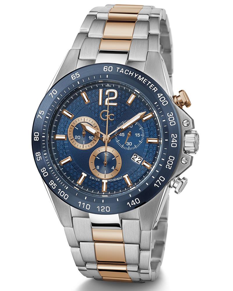 GC Men GC AUDACIOUS Blue Analog Watch SKU-ID Z07004G7MF | Helios